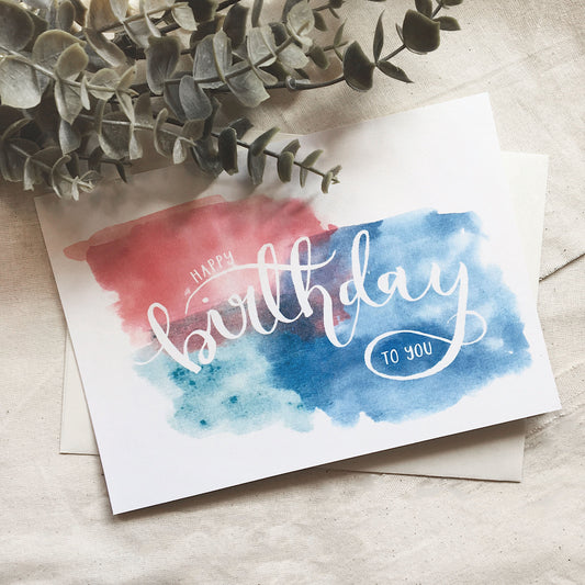 Happy Birthday to You | Greeting Card