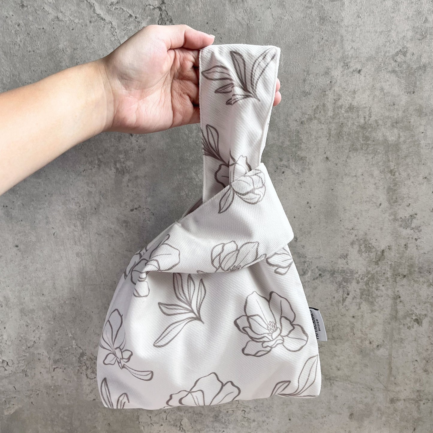 Magnolia Onigiri Wristlet