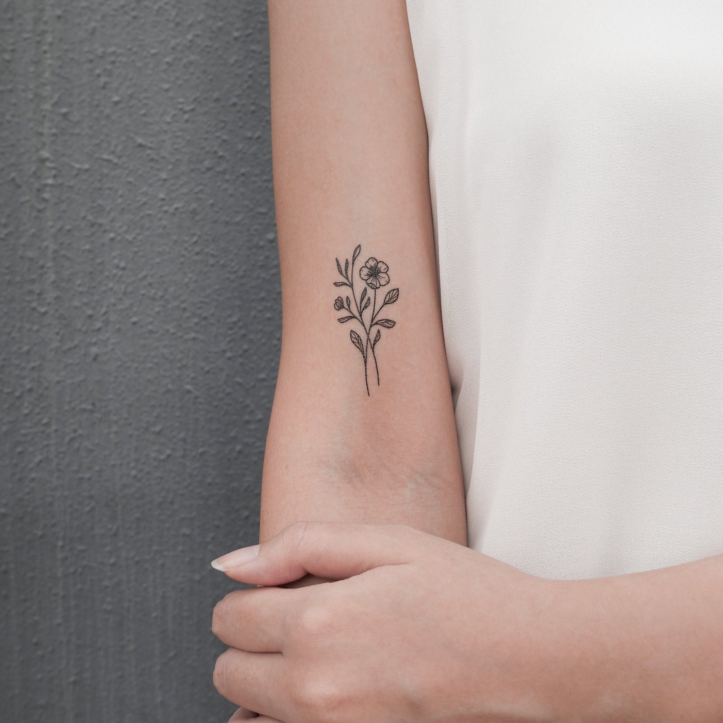 Spring Bouquet | Temporary Tattoo Sheet