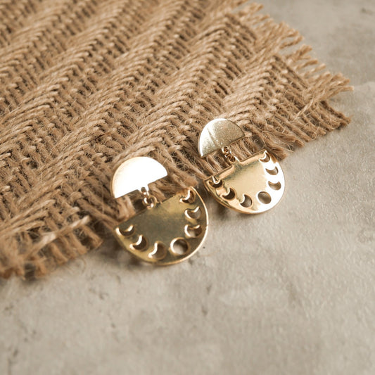 Diana (16k gold-plated) Studs