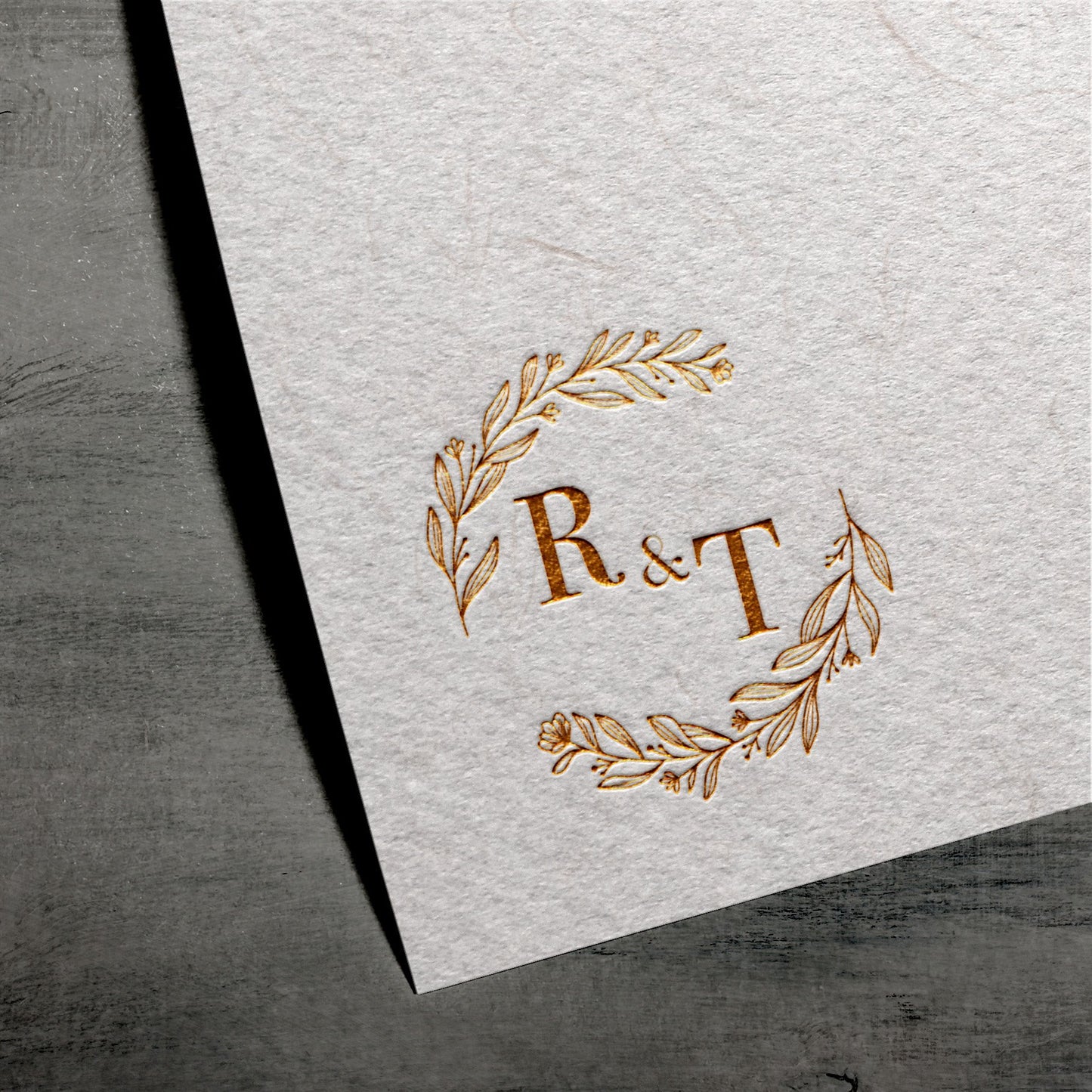 Custom Couple Initials Monogram