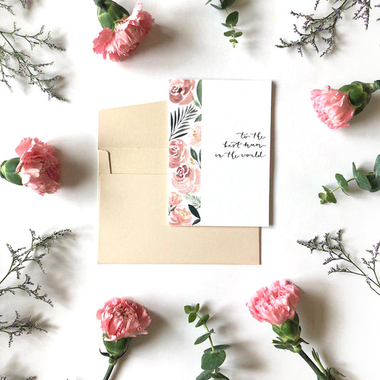 To the Best Mum in the World | Greeting Card